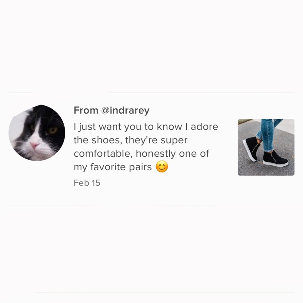 Micro suede Black hidden wedge sneakers HP - Picture 2 of 10